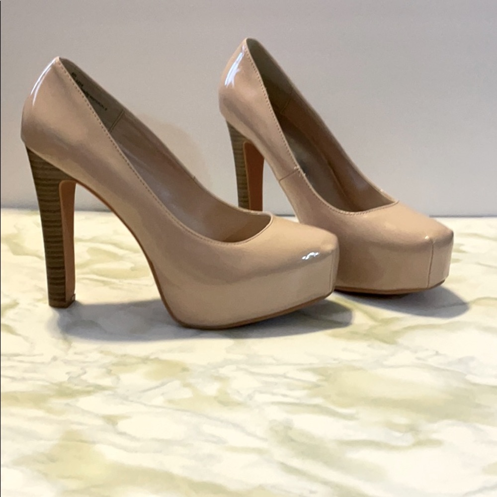 City Streets Nude Platform Heel